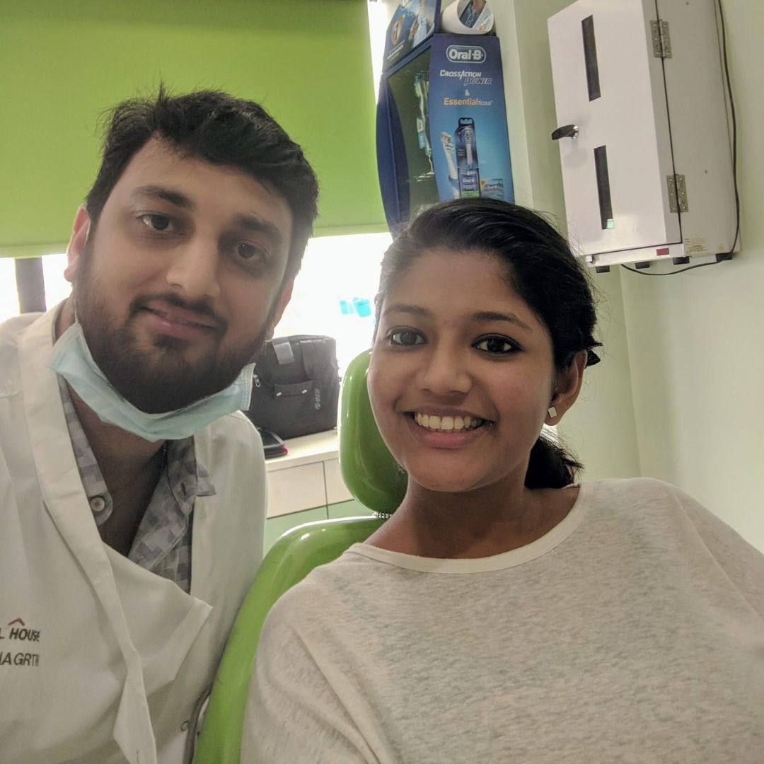 Patient at The Dental House, Chembur